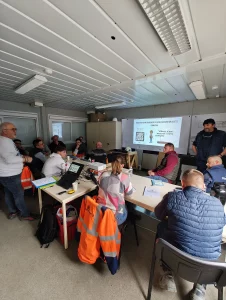 Formation plancher béton réalisée pour le Groupe Ramery dans les Hauts-de-France