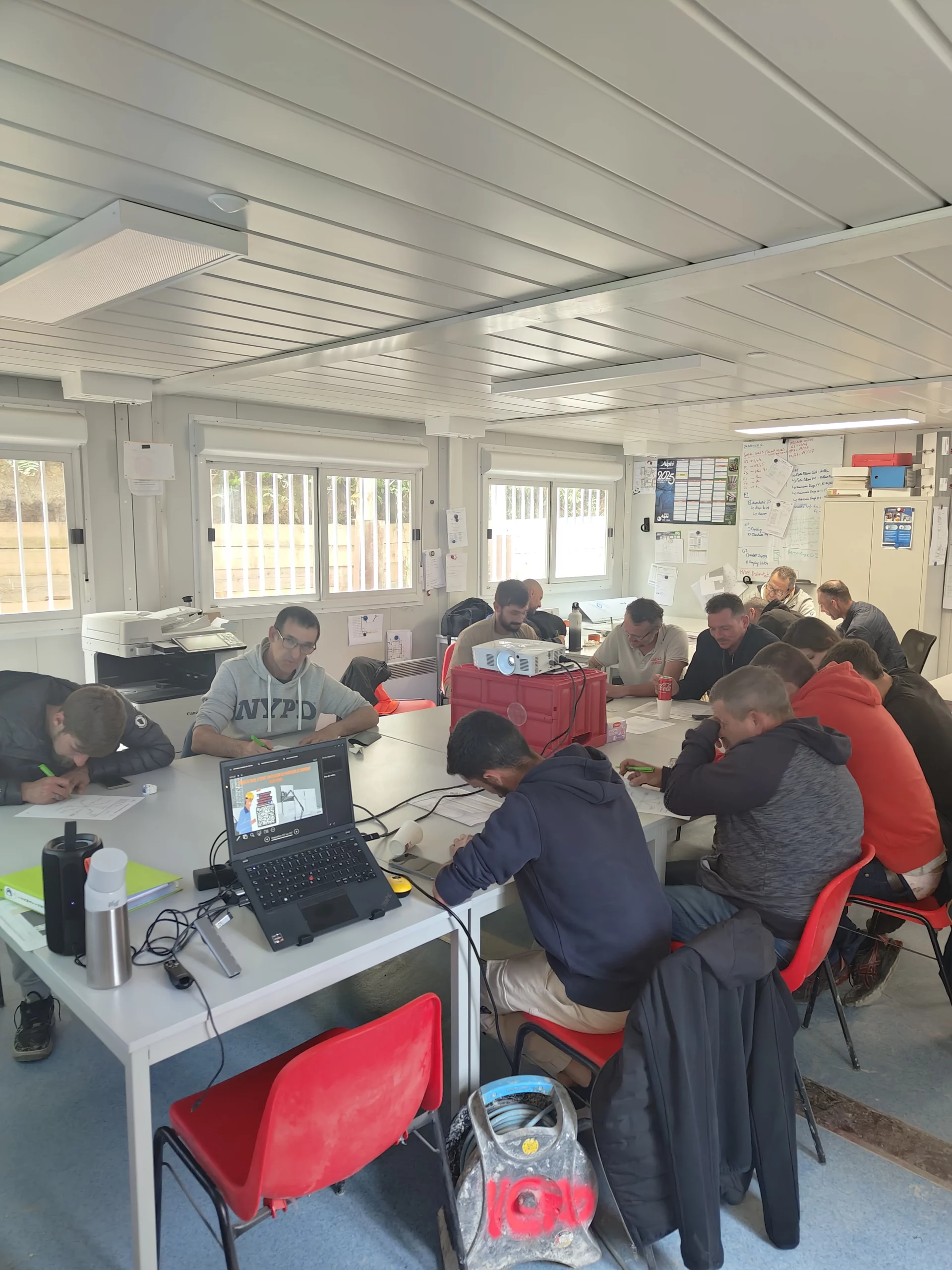 Formation prémur réalisée à Aulnay-sous-Bois – session en entreprise pour les équipes ZUB